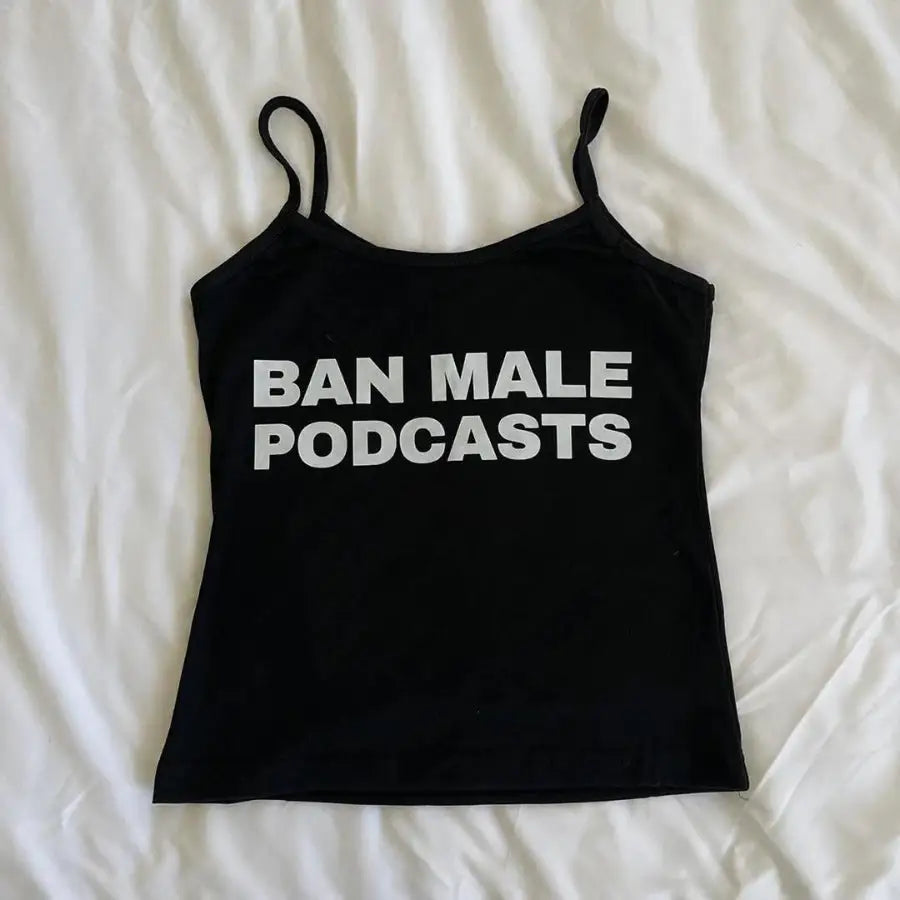 Ban Male Podcasts Shirt - S