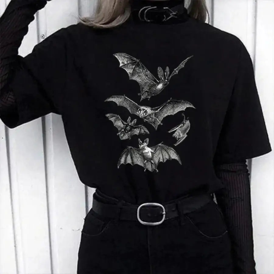 Bat Shirt - Black / M