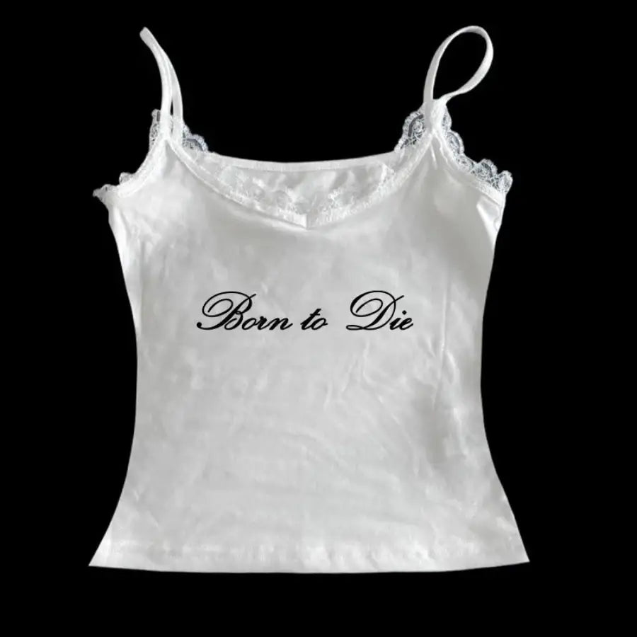 Born To Die Shirt - White 2 / S