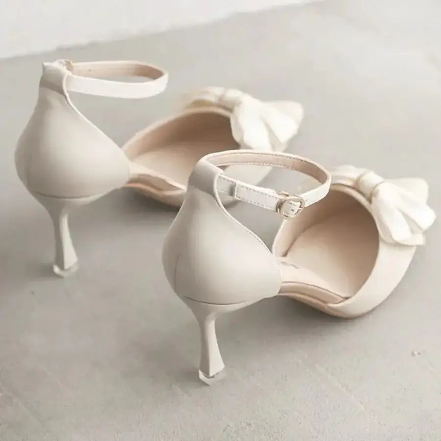 Bow Low Heel