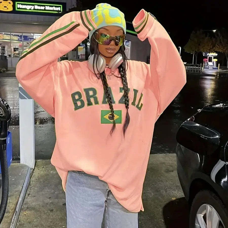 Brazil Sweater - Pink / S