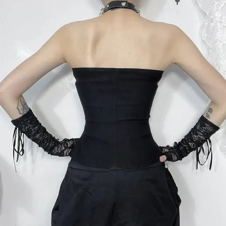 Buckle Corset Top