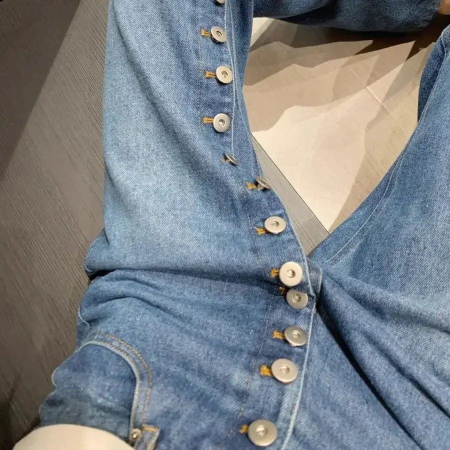 Button Fly Jeans