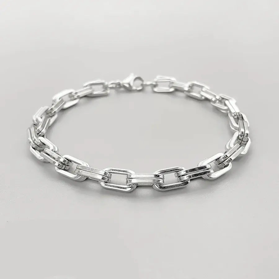 Chain Link Bracelet - Silver