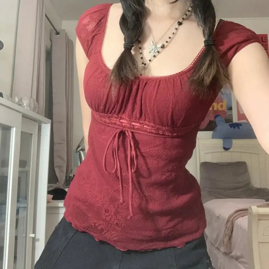 Coquette Dentelle Shirt