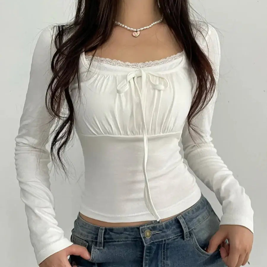 Coquette Long Sleeve Shirt - S