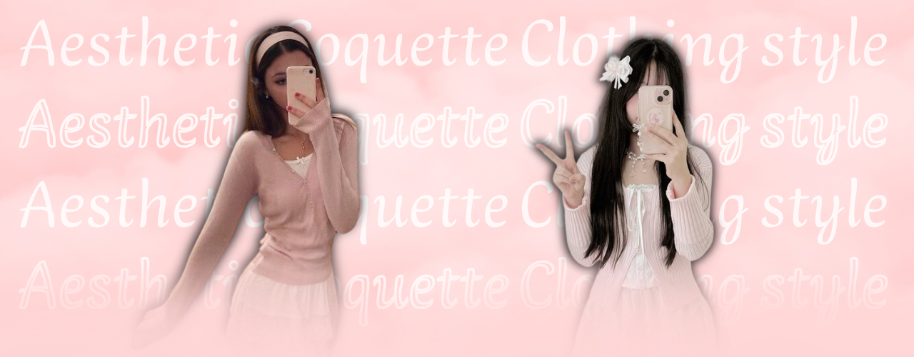 two girls wearing cute coquette clothes