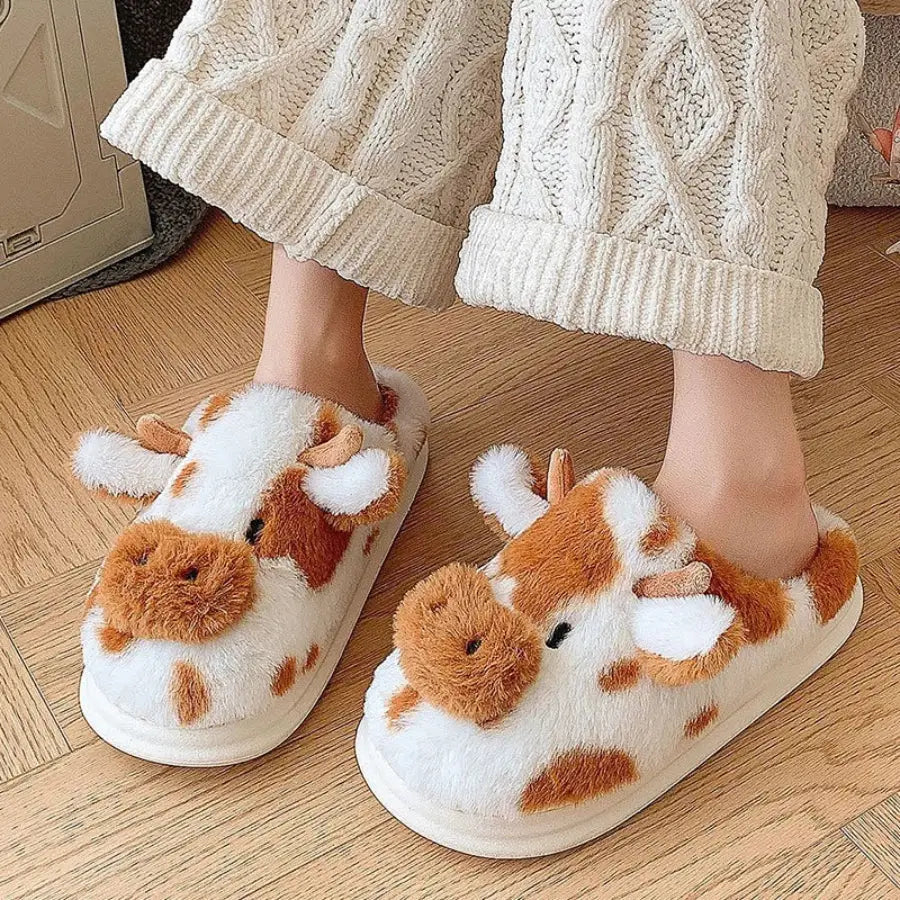 Cow Slippers