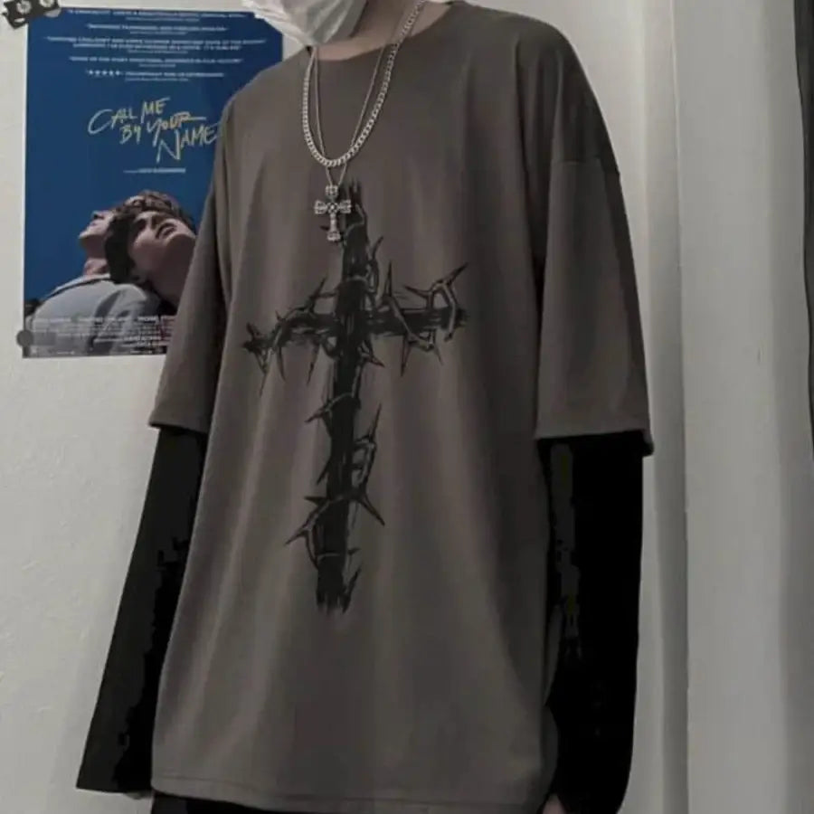 Cross Oversized Shirt