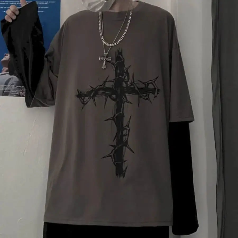 Cross Oversized Shirt