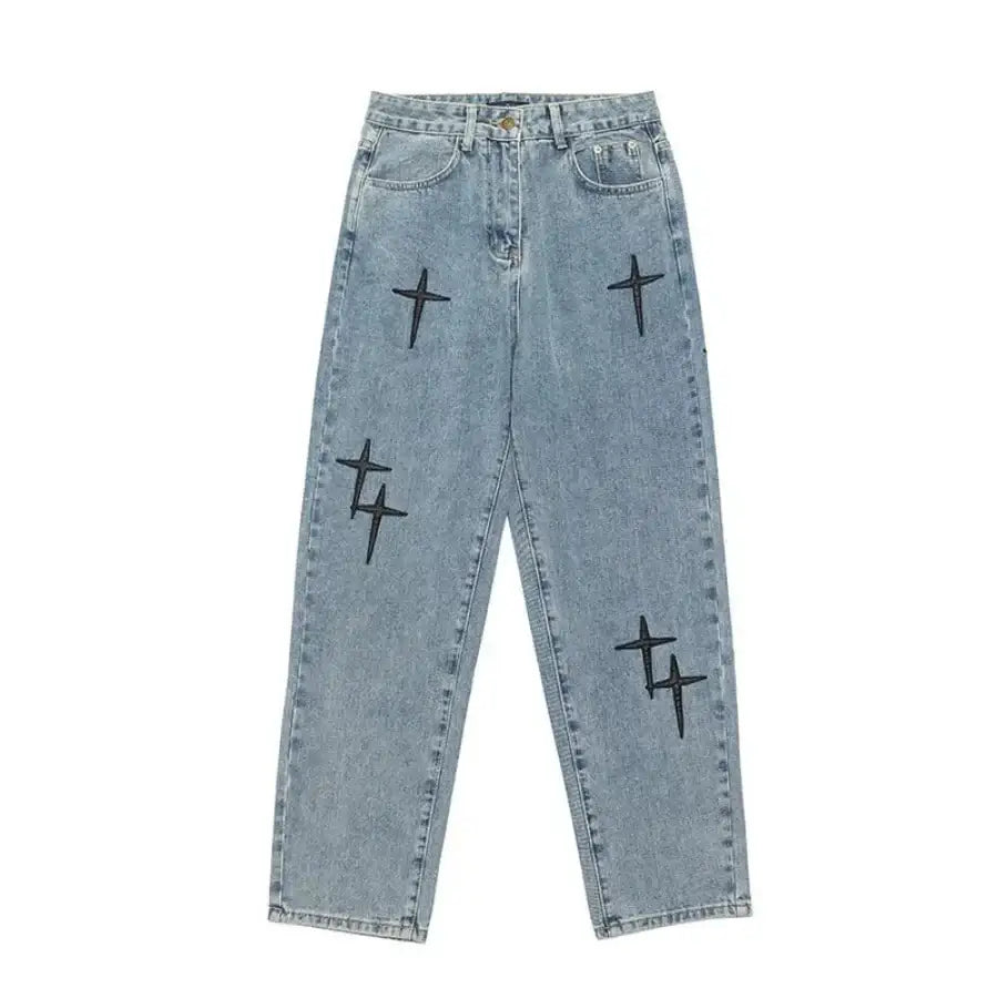 Cross Pattern Pants - S