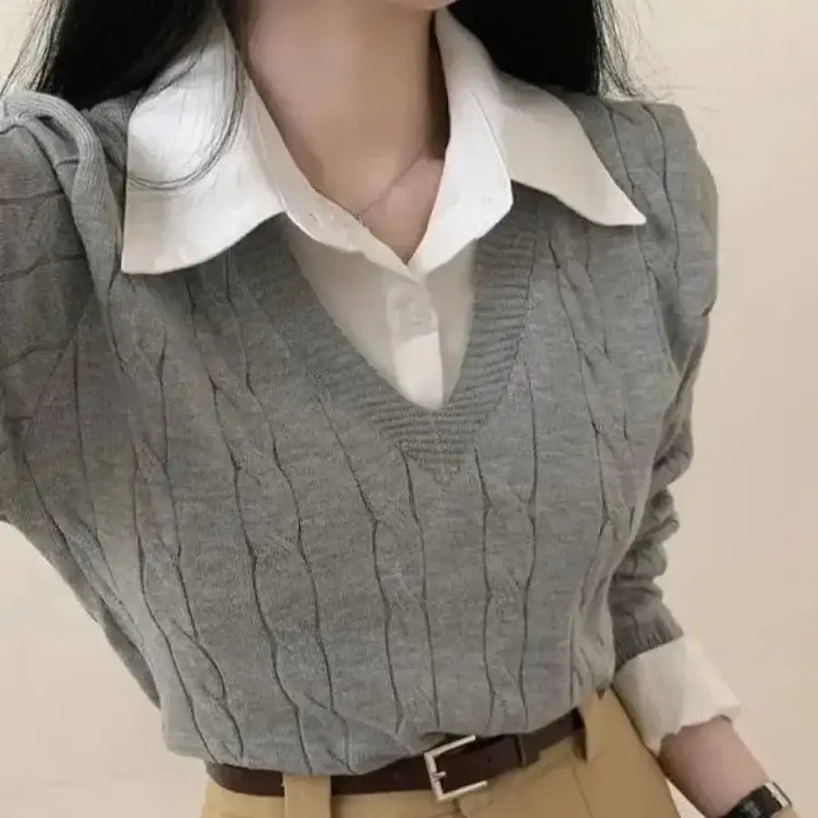 Cute Cable Knit Sweater