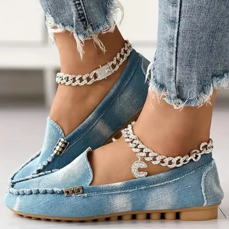 Denim Loafers