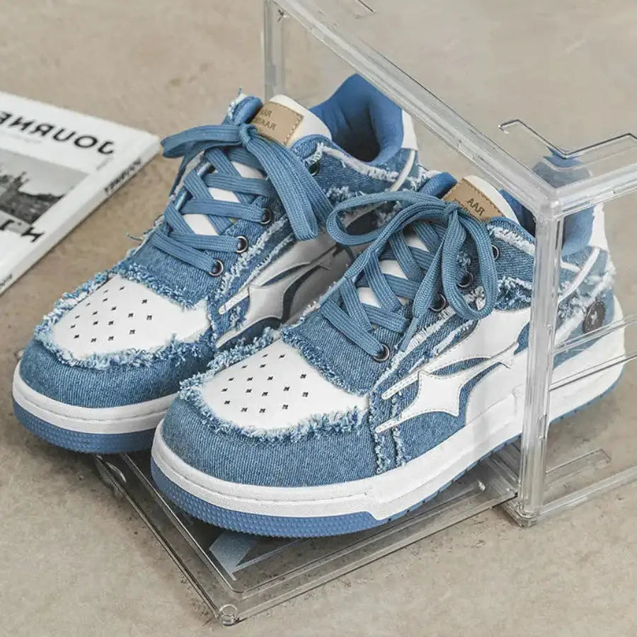 Denim Star Shoes