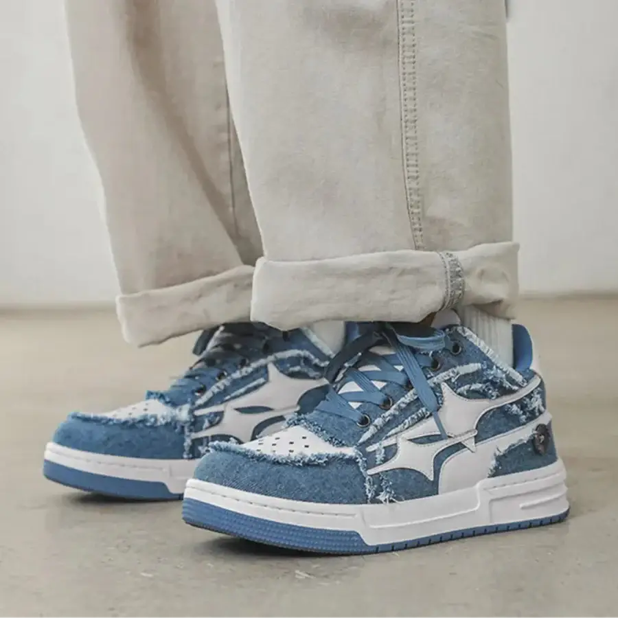 Denim Star Shoes