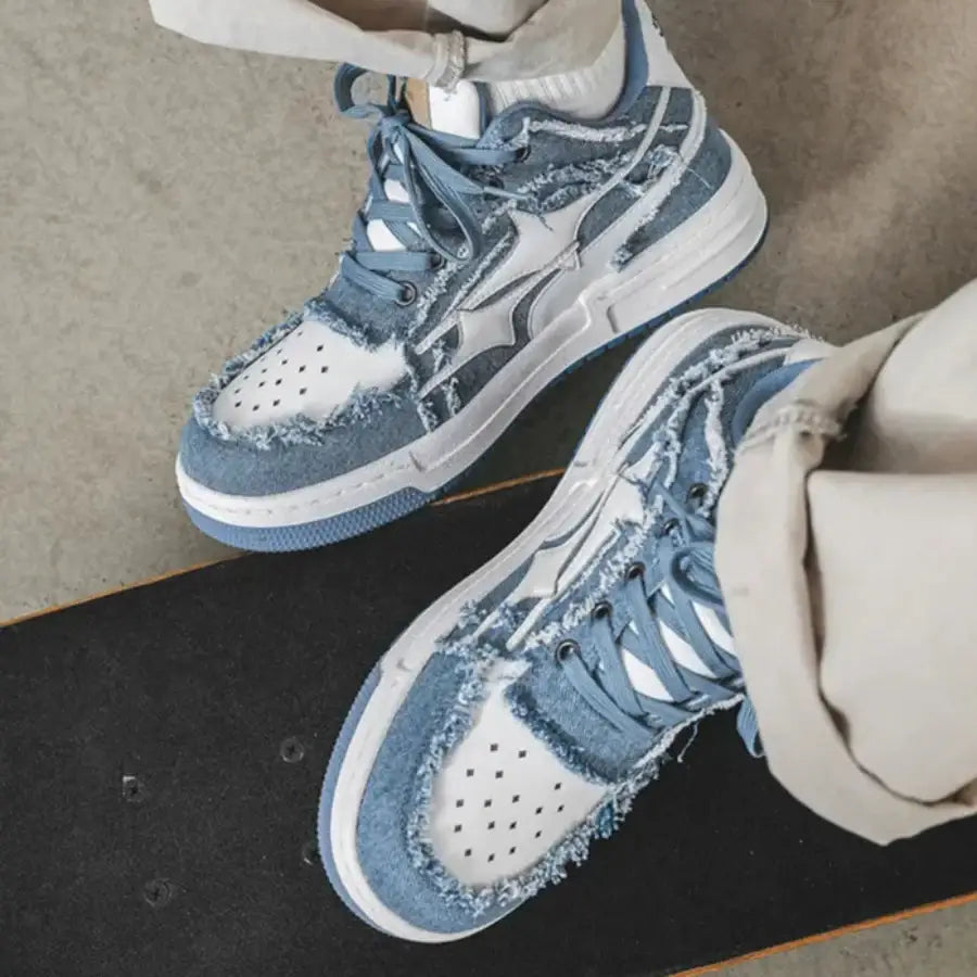 Denim Star Shoes