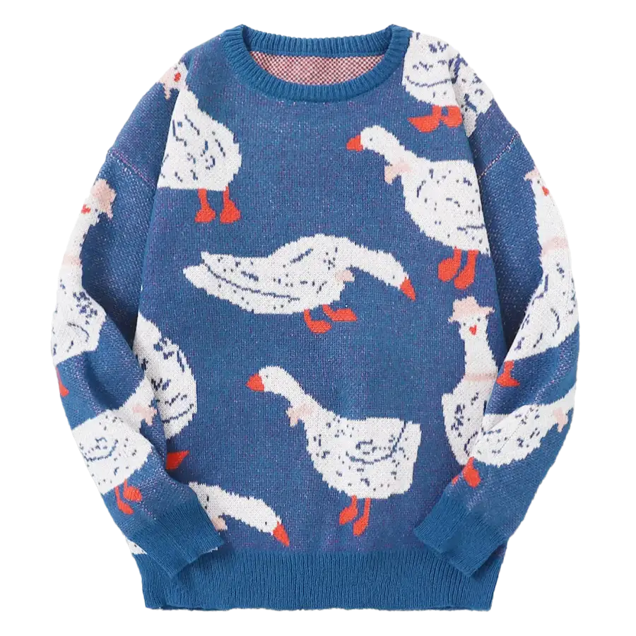 Duck Sweater - Blue / S