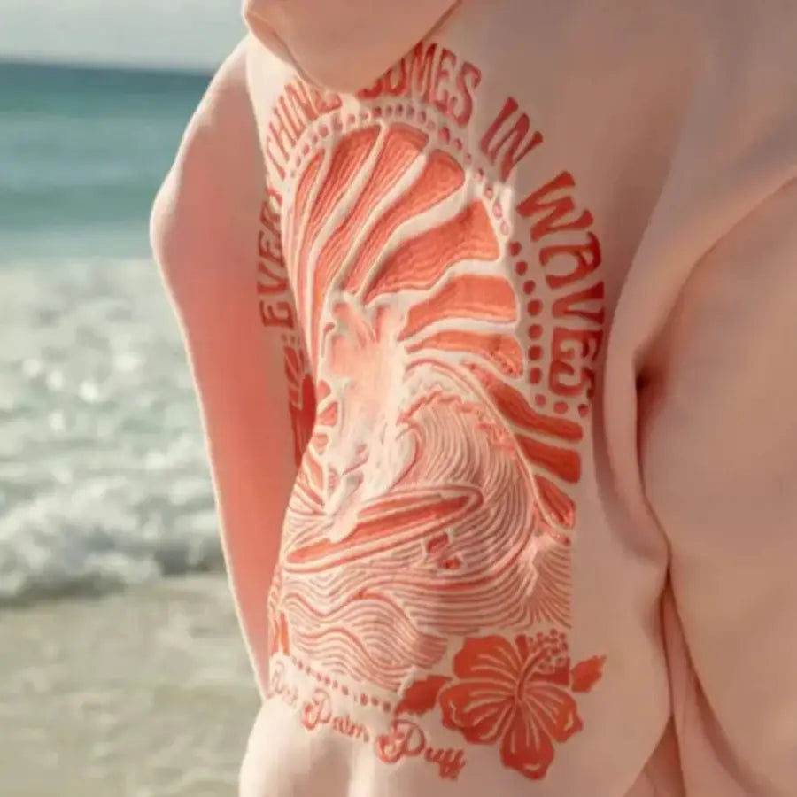 Everything Comes in Waves Hoodie