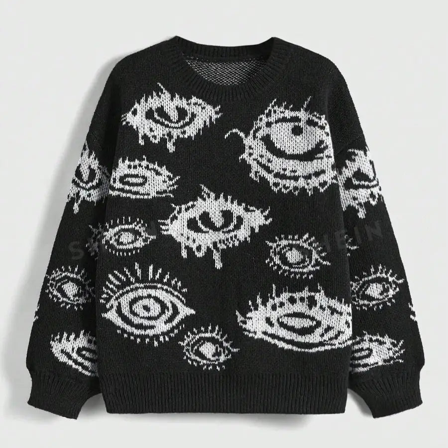 Eye Sweater - Black / M