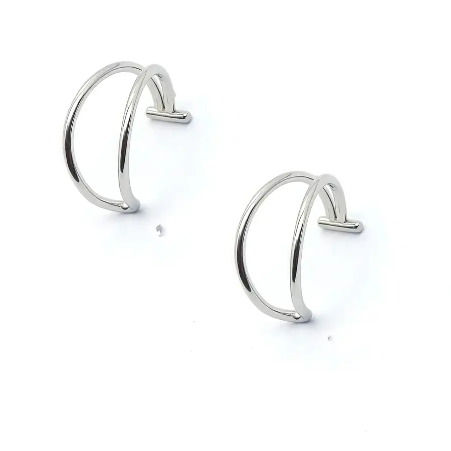 Fake Lip Piercing Ring - Cut