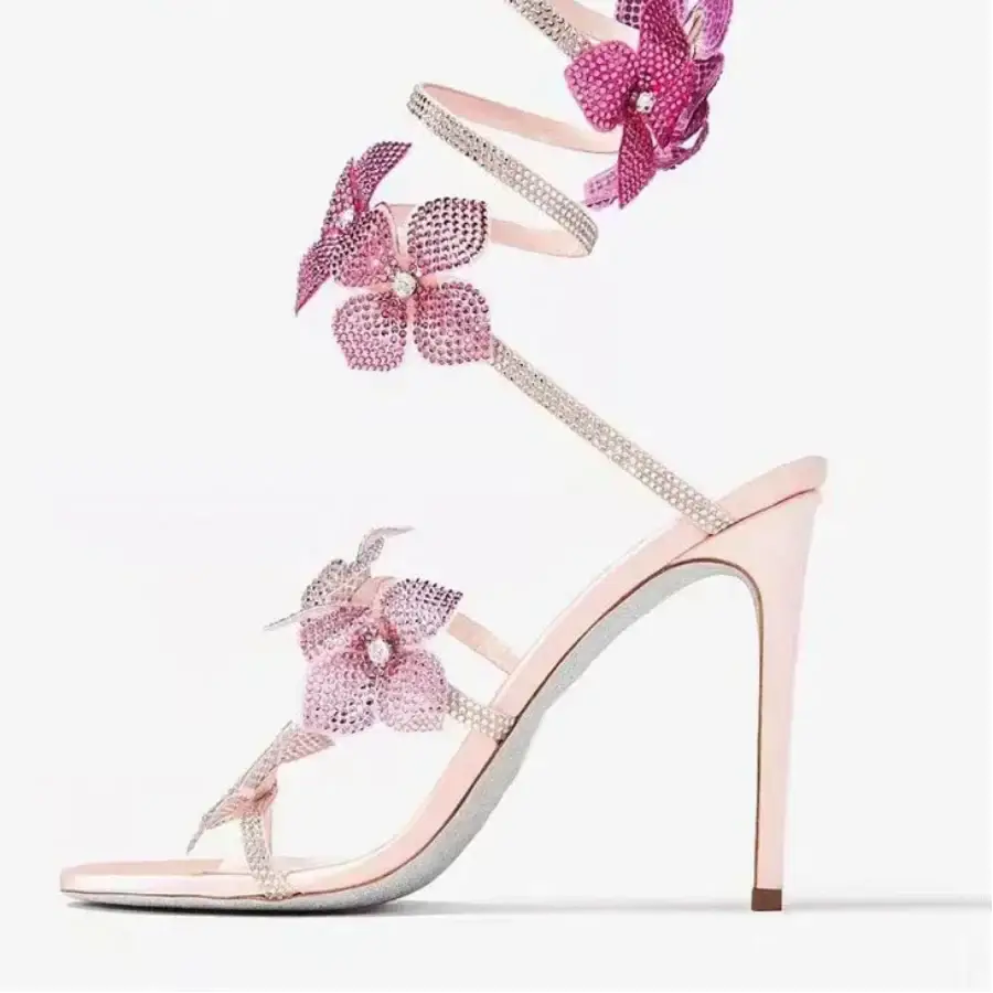 Flower High Heels