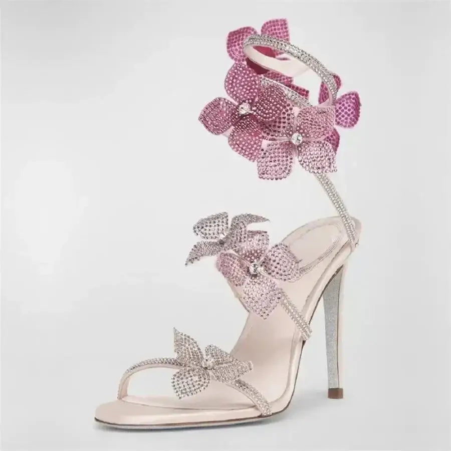 Flower High Heels - 5.5