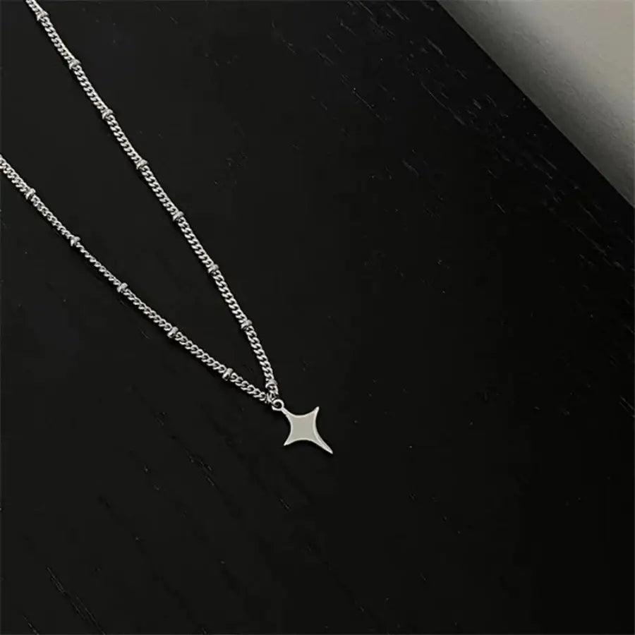 Four Point Star Necklace