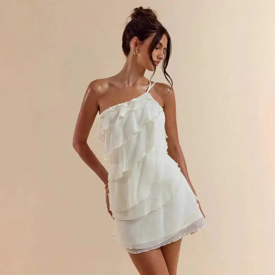 Frill Mini Dress