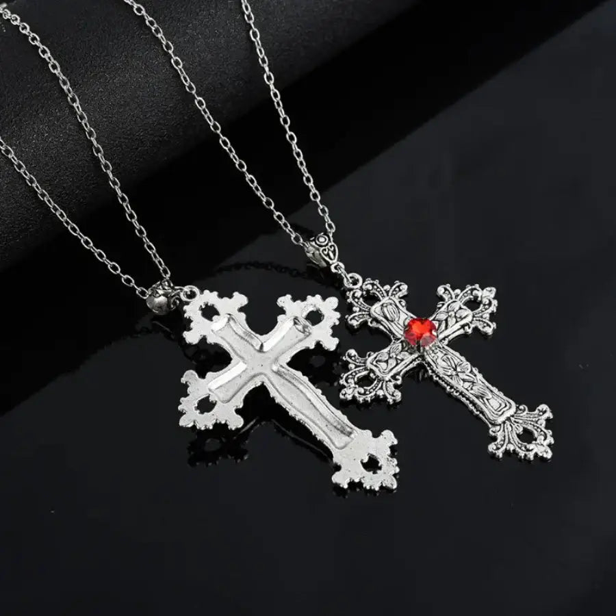 Gothic Cross Necklace