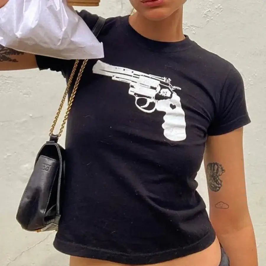 Gun Shirt - Black / M