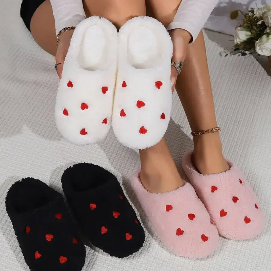 Heart Slippers