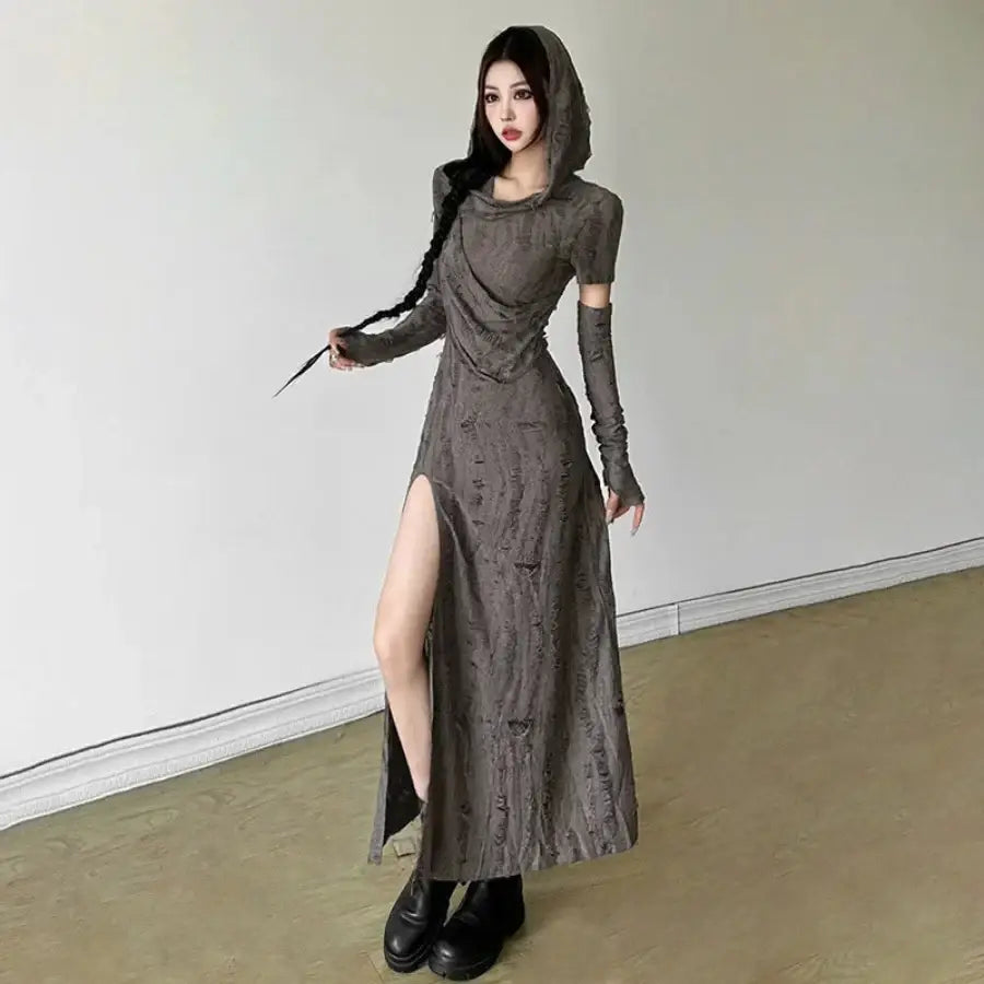 Hooded Dress