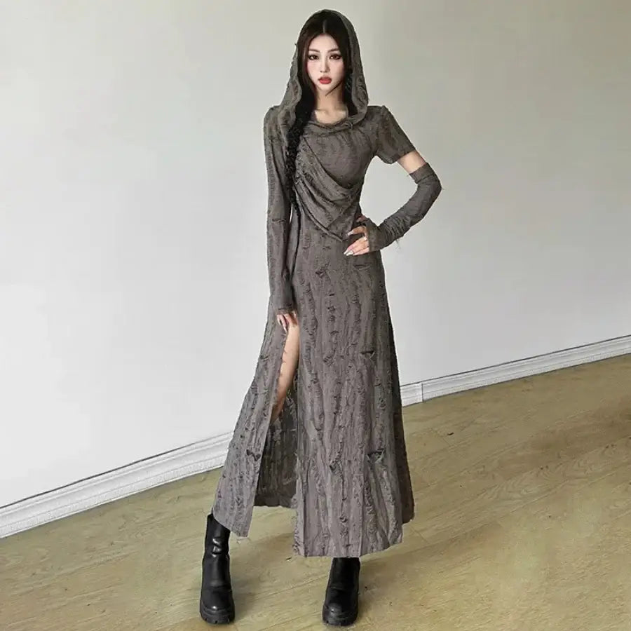 Hooded Dress