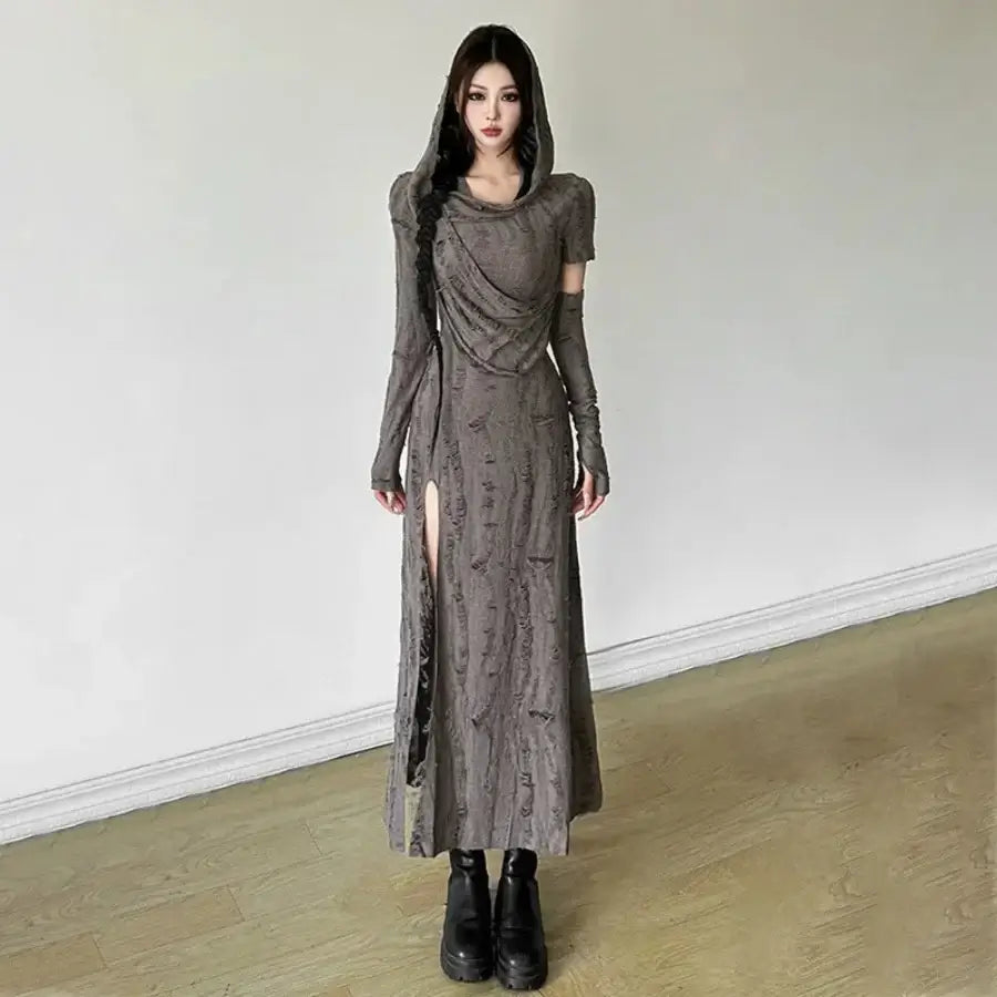 Hooded Dress