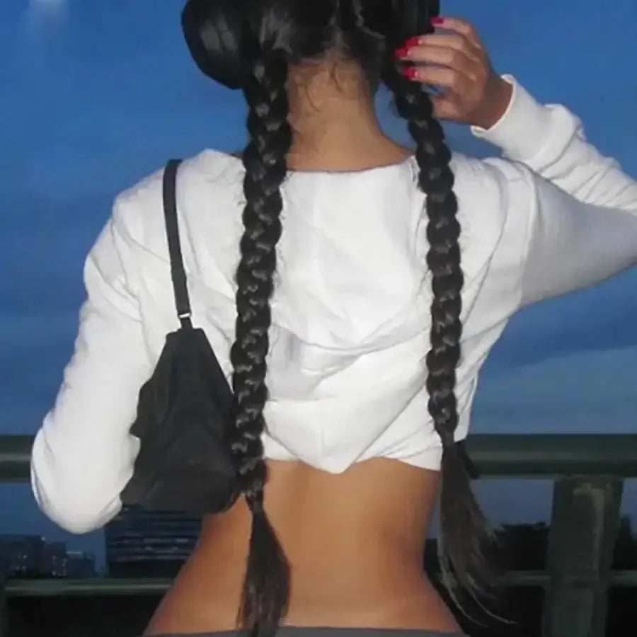 Hoodie Crop Top