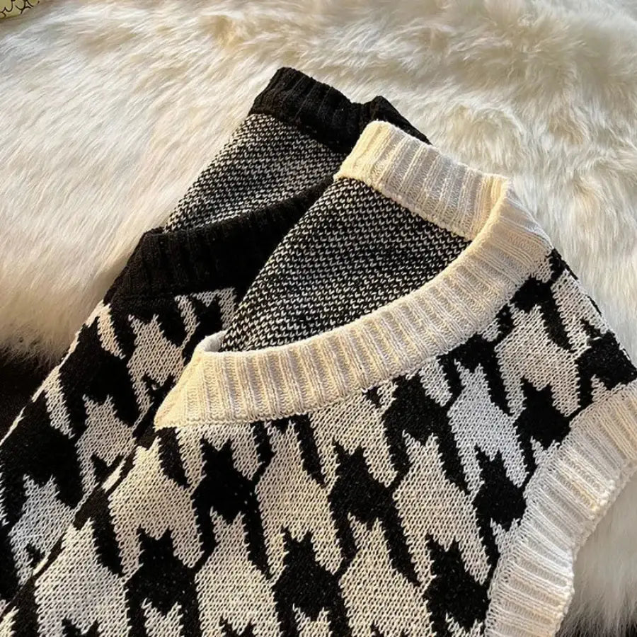 Houndstooth Sweater