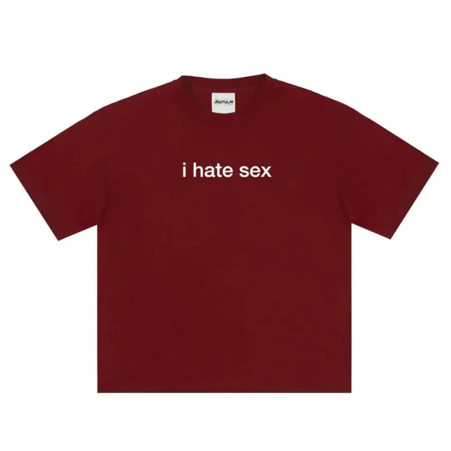 I Hate Sex Shirt - Red / S