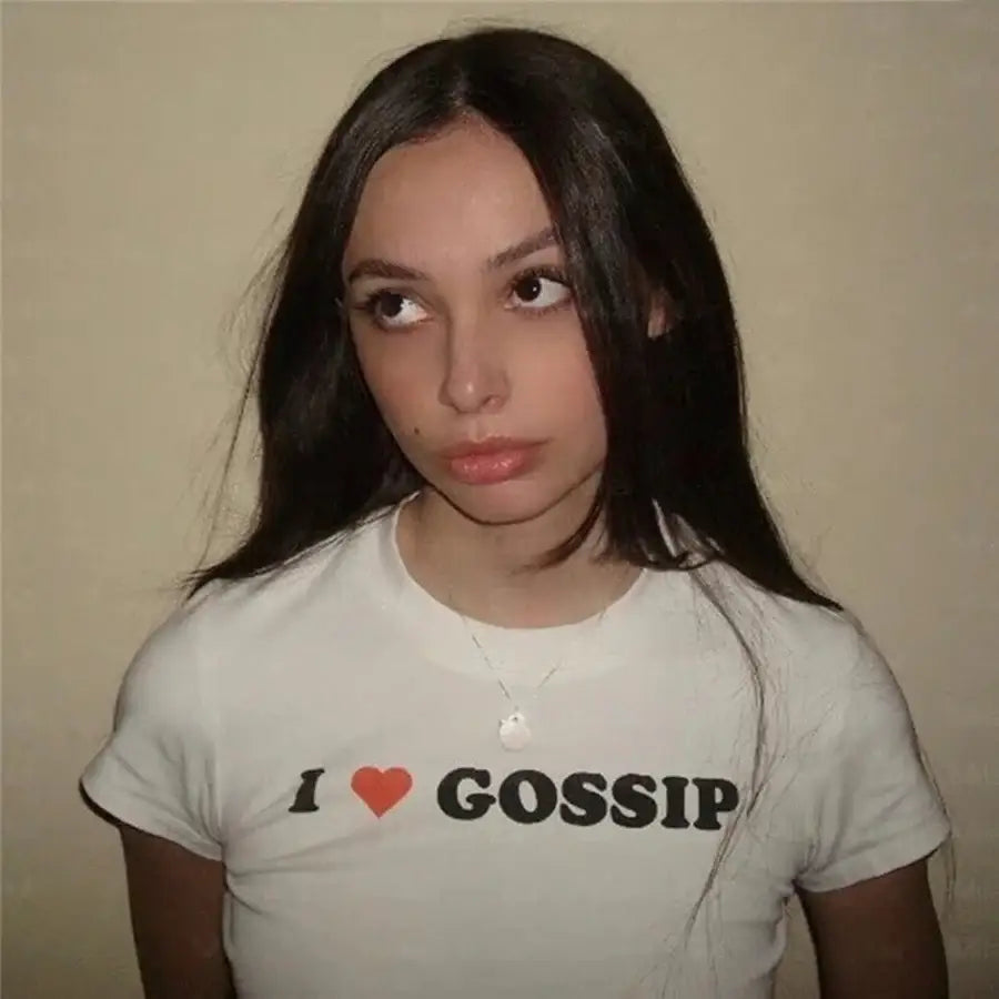 I Love Gossip Shirt - S