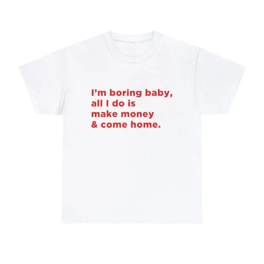 I’m Boring Baby Shirt - White / S