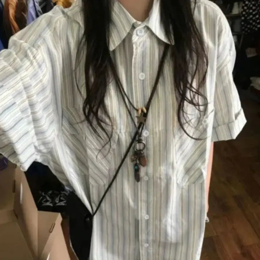 Japanese Oversized Shirt - M