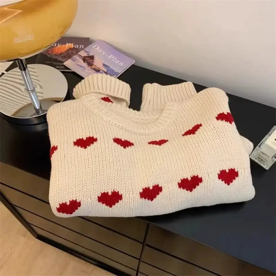 Knit Heart Sweater