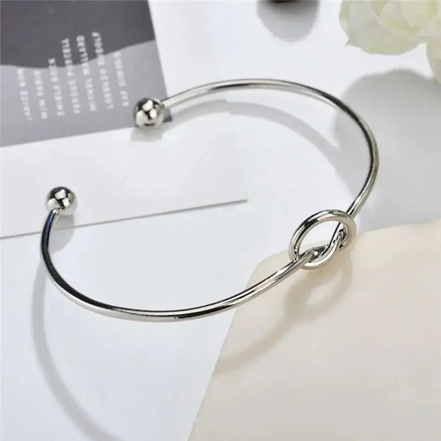 Knot Bracelet - Silver