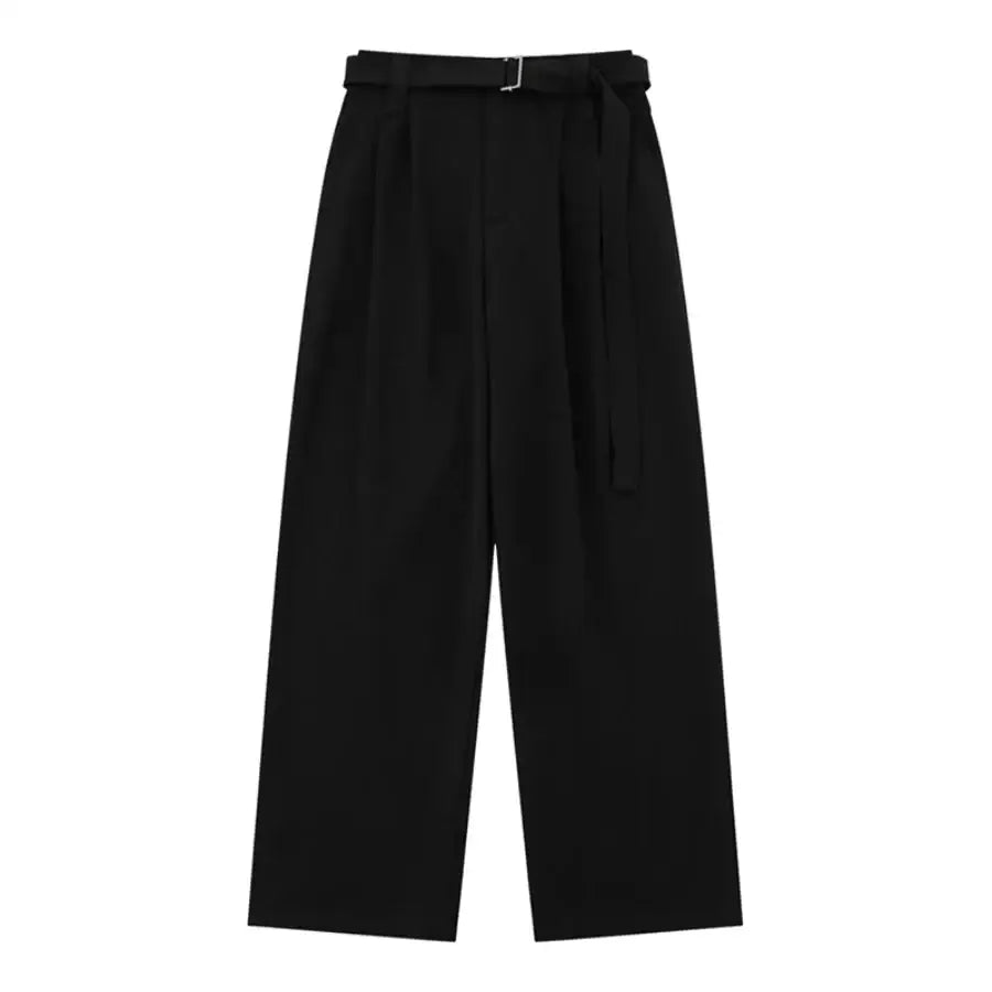 Korean Oversized Pants - Black / XS
