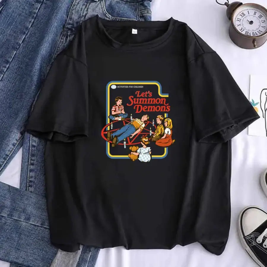 Let’s Summon Demons Shirt - Black / XS