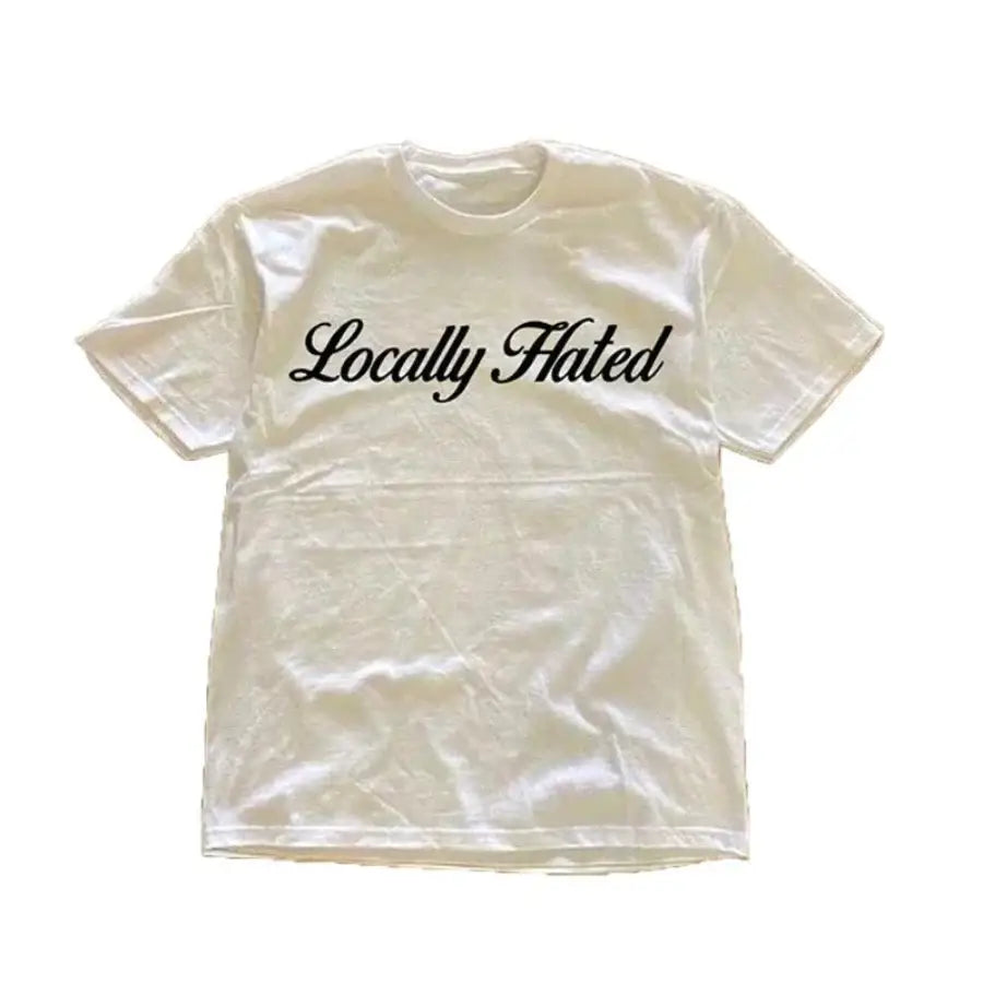 Locally Hated Shirt - White / S