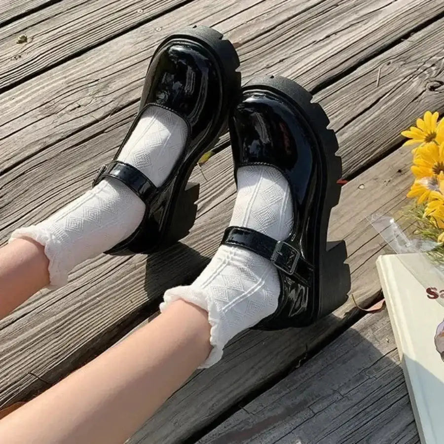 Lolita Shoes - Black Light / 4