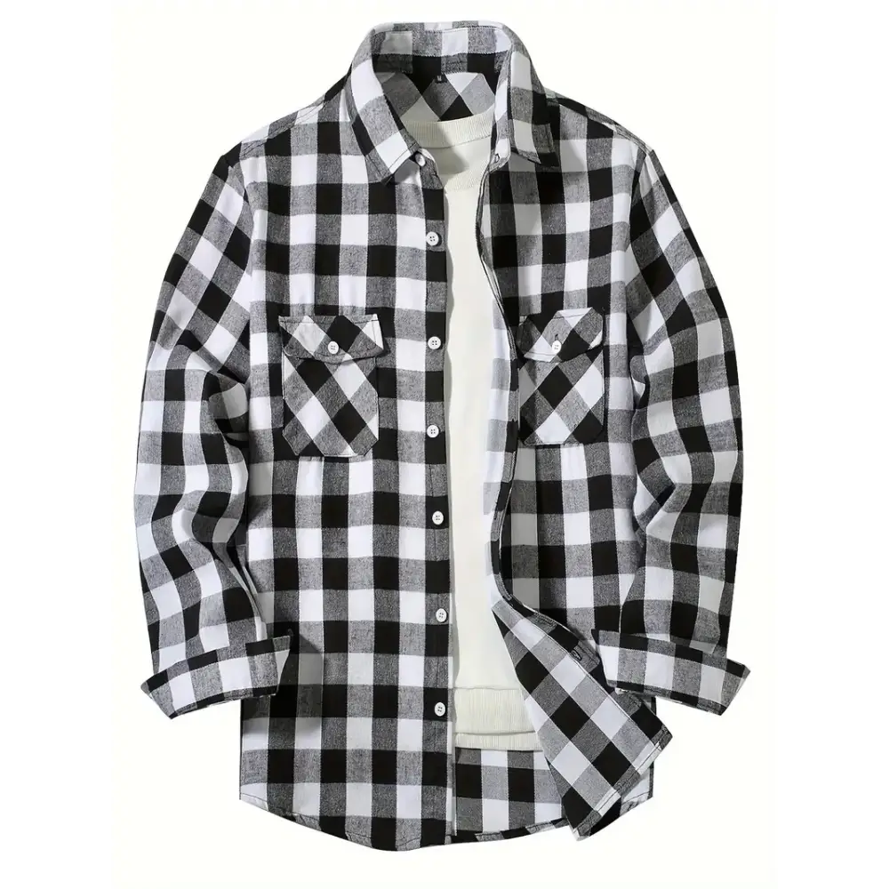 Lumberjack Shirt - Black / S