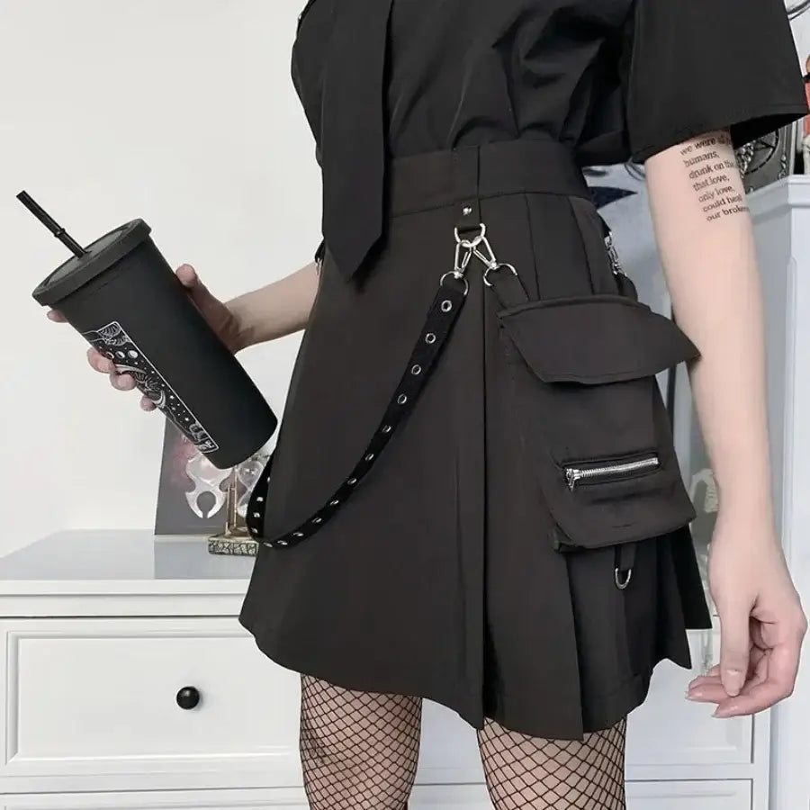 Mini Skirt With Pockets