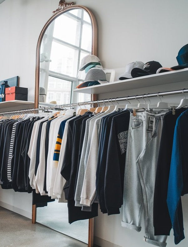 aesthetic clothing department