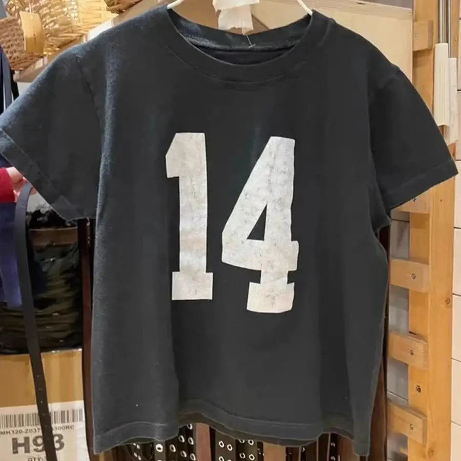 Number 14 Shirt - Black / One Size
